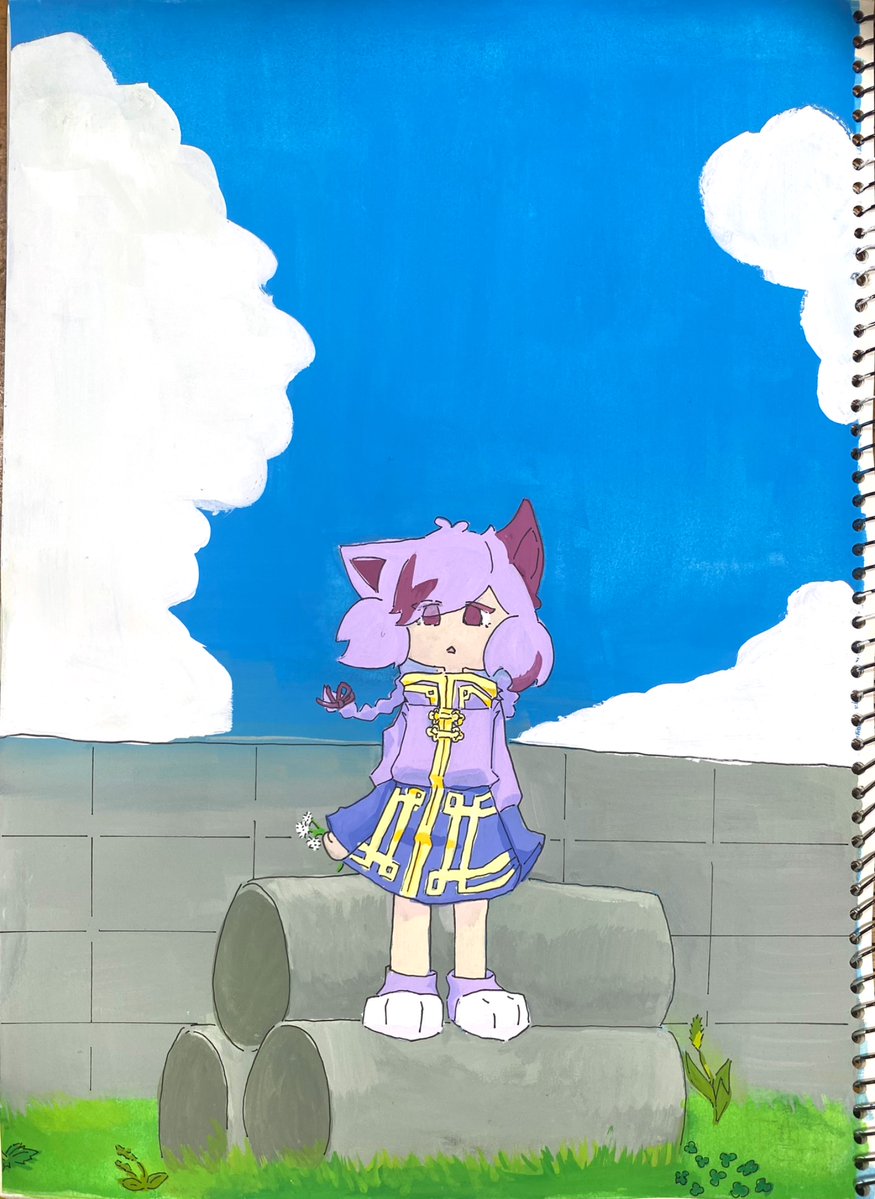 cocho_08's tweet photo. 初めてちゃんと絵を描いたかもしれない https://t.co/lYim6CV0vY