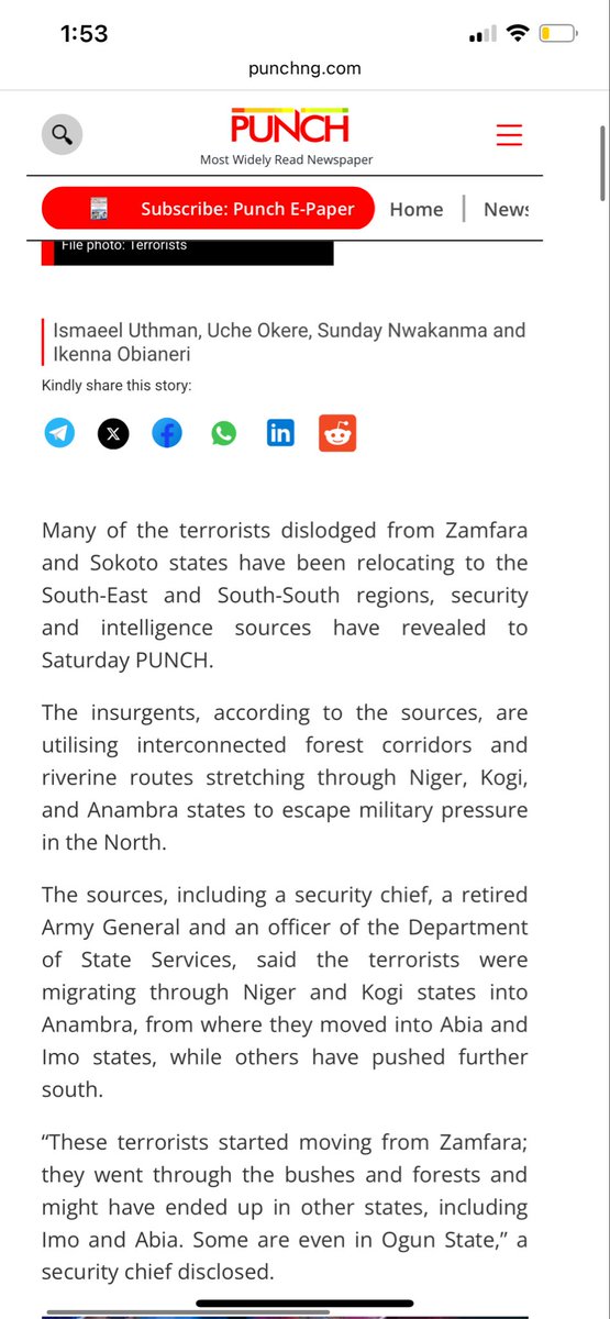 madebyfemi's tweet photo. @Oluwamidunsin DIPLOMACY! That’s the only solution, US believes everything is bombing and it hasn’t solved anything take Iran as a case study. Asymmetric warfare is very different now the terrorist are spreading down south whereas the average Muslim northerner is sympathetic to this terrorist. https://t.co/T6sCQiYP3k