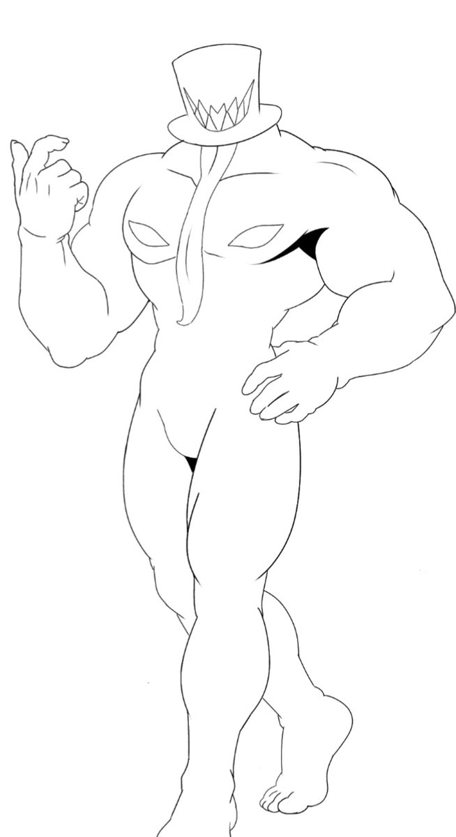 ApegoEnvyArt's tweet photo. Line art "Wip"
New mascot for this acc🫤
#occollection #oc #ocdesign #originalcharacter #digitalart https://t.co/Z6lhOmw7M1