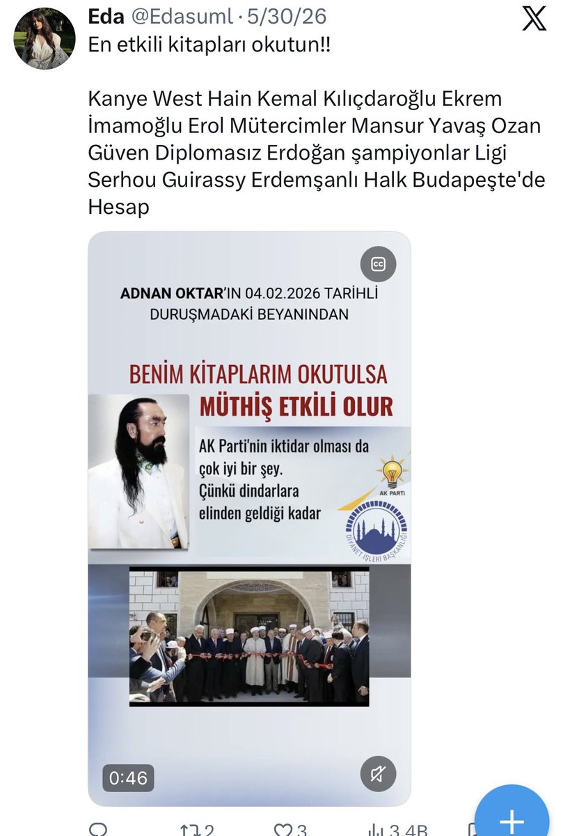 onurgokerr's tweet photo. @Edasuml @haskologlu adnan oktarcı ciddiye almaya gerek yok.
sosyal medya hesapları tek kanaldan 10-20 bin bandında hesap yönetiyor :) https://t.co/zAgqQlEr8X