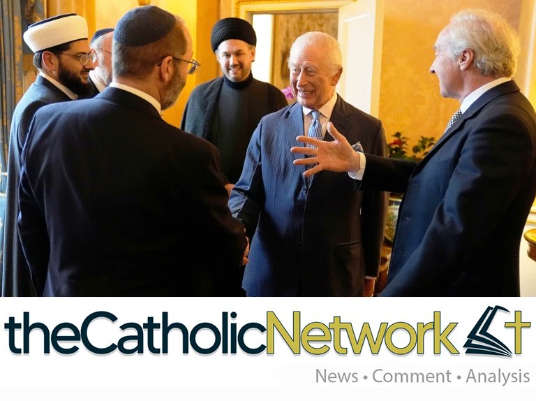 CATHOLIC_NETWK's tweet photo. King Charles may yearn to shed his 'Defender of the Faith' obligation, but it's a profoundly unwise move ... 

https://t.co/7S8YDnTb7r

@CatholicEW @CatholicUnionGB @UKinHolySee
@GOVUK @VaticanNews #Catholic #monarchy https://t.co/6ZiimrWNvD