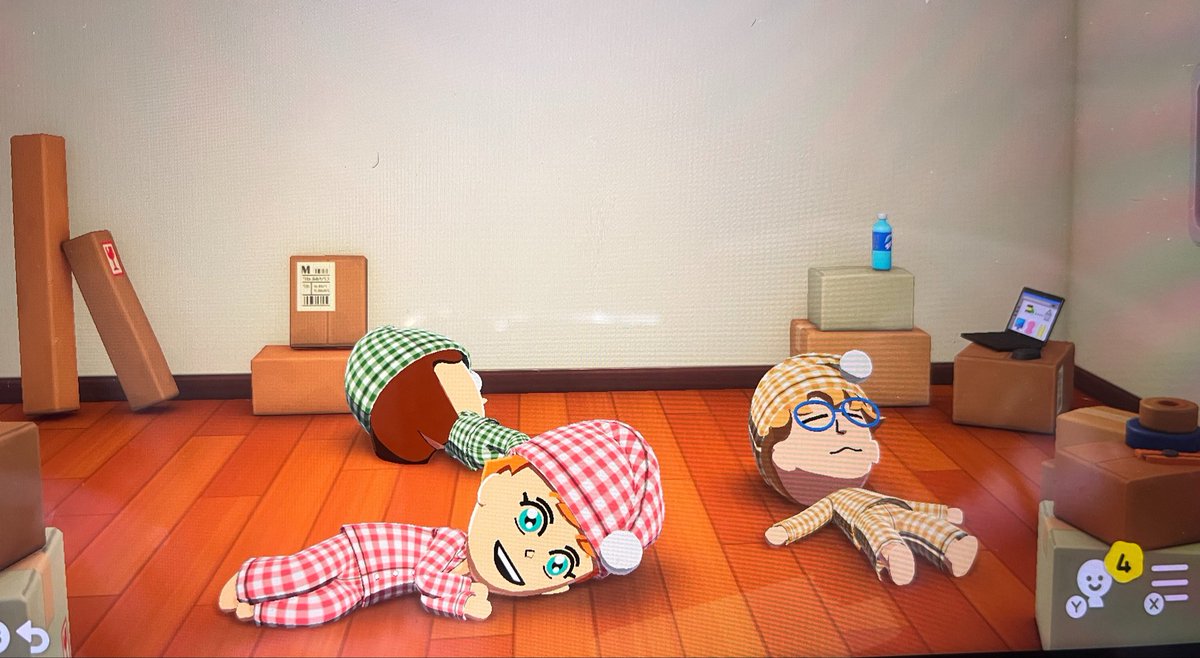 trstar_5's tweet photo. ダラダラしてるアホコンビwithあんずさん https://t.co/79VtOPxBDF