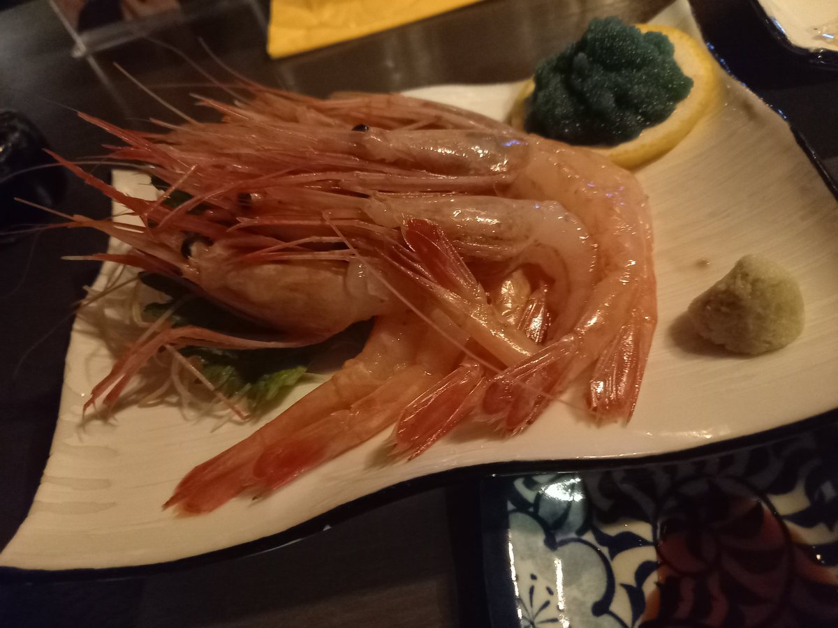 ishikawaPTA's tweet photo. 越前の甘えびが入ったとのことで、いてもたってもいられず来ちゃった🦐
#北陸バルいっちょらい https://t.co/FM4Qk55Vnc