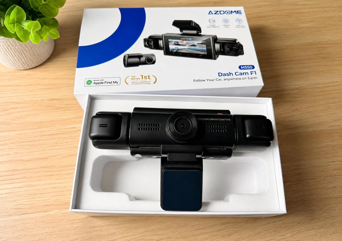 AzdomeGlobal's tweet photo. Fresh out of the box. Ready for the road. 🚘
4-channel, Apple Find My, WiFi, and GPS—better protection for your drive.
Got it: https://t.co/z7oWvsa8oG
#dashcam #AZDOME #newarrivals #drivesafe #usa #dealsoftheday #ontheroad #roadtrip #caraccessories #carcamera #amazonfinds https://t.co/EMQ4ELzWla