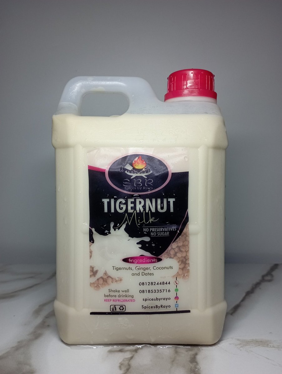 MissMotunrayo2's tweet photo. Some people call it Imumu 

Some people call it Kunu Aya

Awon Oloyinbo pe ni Tigernut Milk

One thing is Constant!!!!

It's a Healthy Drink that will improve your overall health 

It's a perfect blend of Tigernut, Date, Coconut and Ginger void of Sugar and preservatives

Trust SBR to always deliver Quality!!!

📍Lagos/Ibadan