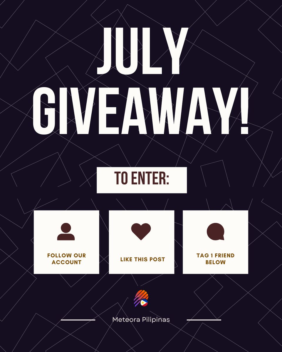 Meteora_PH's tweet photo. 🎉 It's that time of the month again!

To celebrate the start of a new month, we're giving away $15 USDC to 1 lucky winner! 🥳

How to join:
✅ Follow @Meteora_PH
❤️ Like this post
🔁 Retweet this post
👥 Tag 1 friend in the comments

⏰ Winner will be selected 50 hours after this post goes live.

Good luck everyone! 🍀

#Giveaway