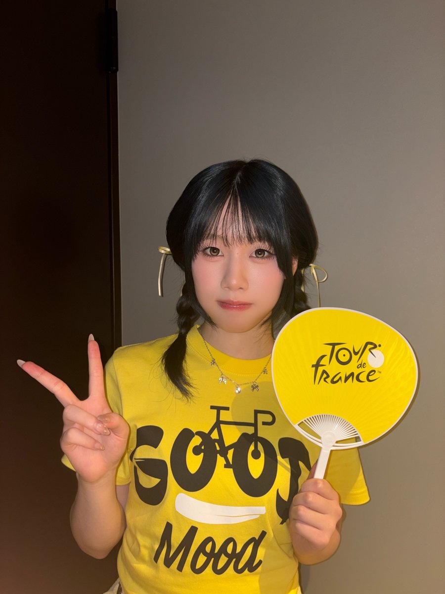official__ME_I_'s tweet photo. 🫧 : #今日のミーアイ

20260702
@「ツール・ド・フランス 2026」開幕記念プレス発表会

#AYANE 

*˖ ⚘⚘ 花咲く道 ⚘⚘ ˖*
https://t.co/GTehc0epF3

#오늘의미아이 
#ME_I #ミーアイ #미아이 https://t.co/fYiWGGVMW4
