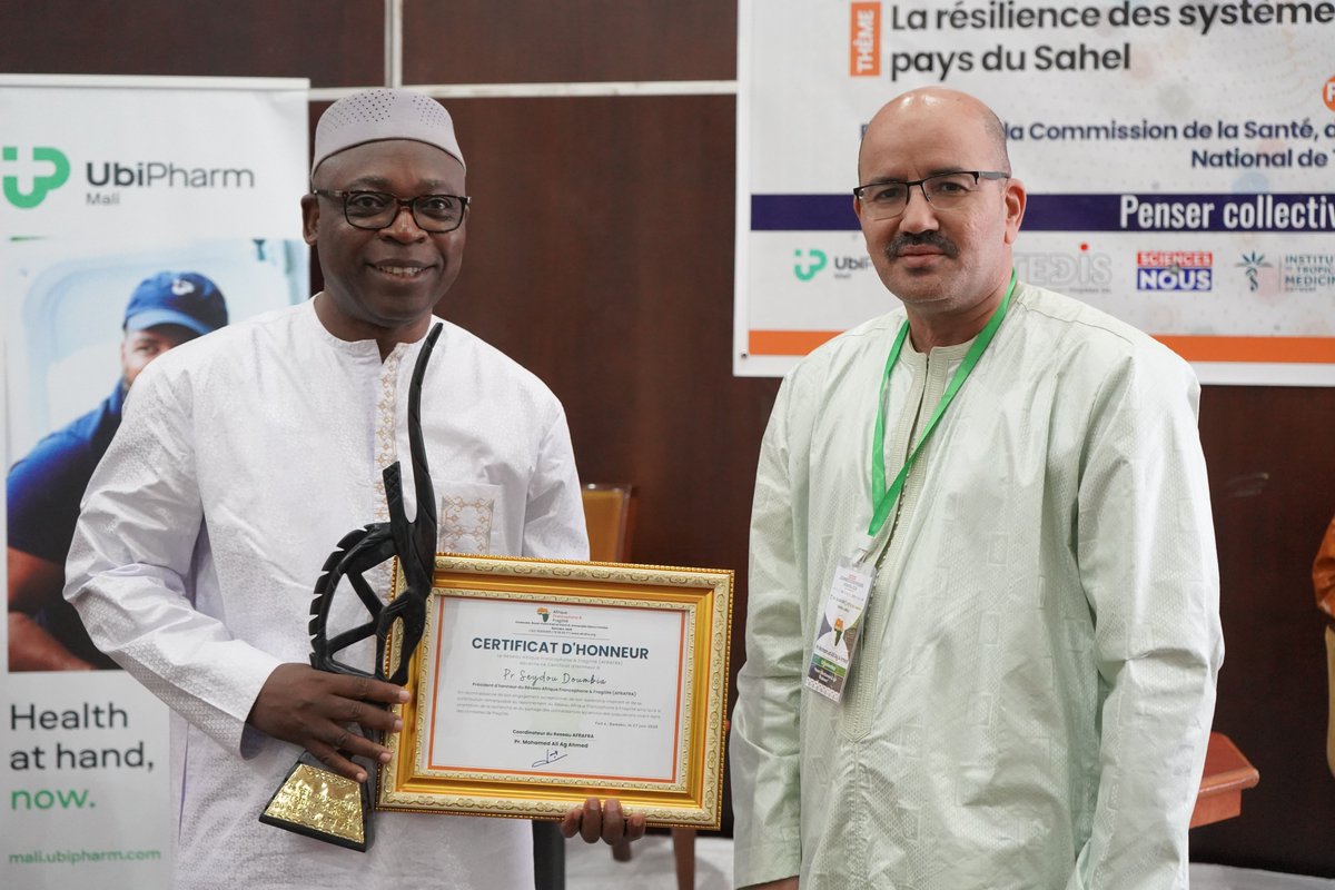 UCRC5's tweet photo. 2nd AFRAFRA Scientific Day: Prof. Seydou DOUMBIA moderates a panel on the health of internally displaced persons
https://t.co/6I8tb1vuKK https://t.co/jyl9Vy0v6W