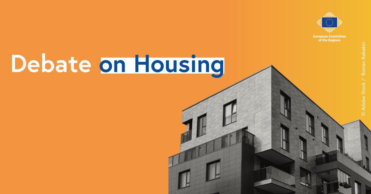 EU_CoR's tweet photo. 🔴 Follow LIVE the #CoRplenary debate on housing with @EIB President @NadiaCalvino.

https://t.co/2wTWjrBESO https://t.co/Ws8R8tmD7m