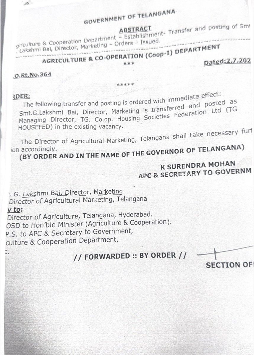 Krishank_BRS's tweet photo. Shame Congress Government...

When you cannot answer BRS leaders,
You target family members ...

For exposing Congress Scam in Government Gurukul Schools ,
BRS General Secretary RS Praveen Kumar's wife has been punished with a TRANSFER Order .... https://t.co/jKLCs9Jpo9