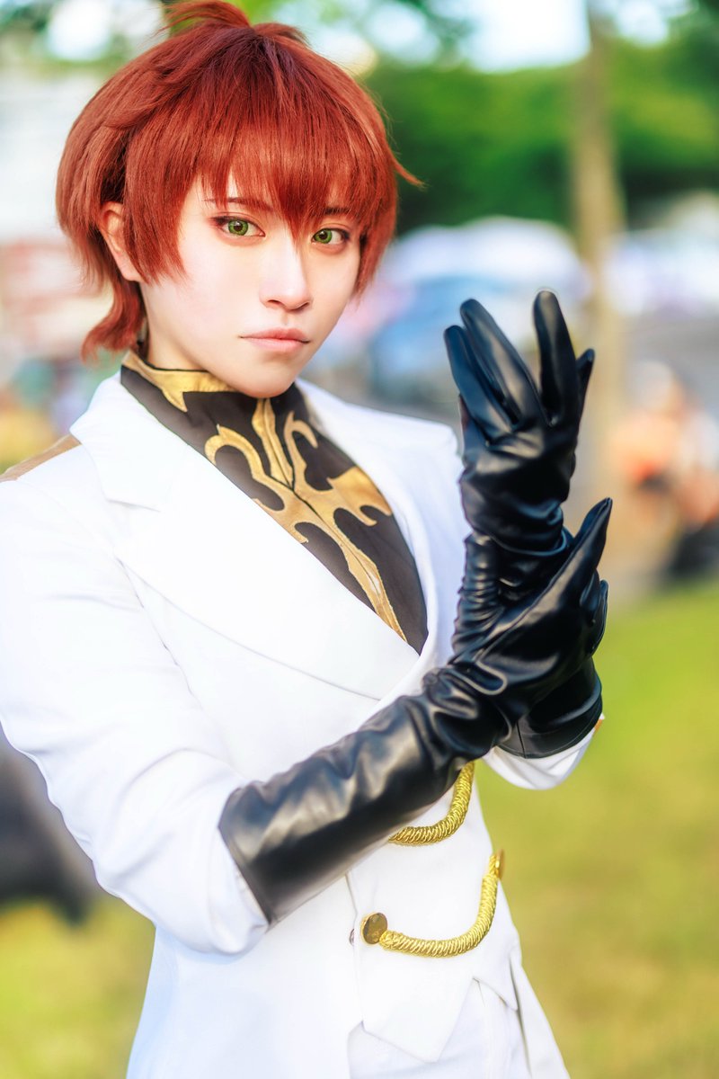 枢木スザク　コスプレ　ナイトオブセブン　ウィッグ付き　コードギアス　女性M Cosplay コードギアス ナイトオブセブン 枢木スザク p.@OKY_OKAYU