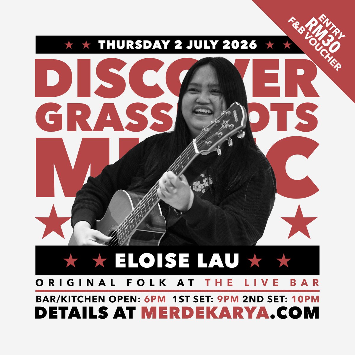 merdekarya's tweet photo. At The Live Bar tonight! Jom! https://t.co/qOT3qRdAkF