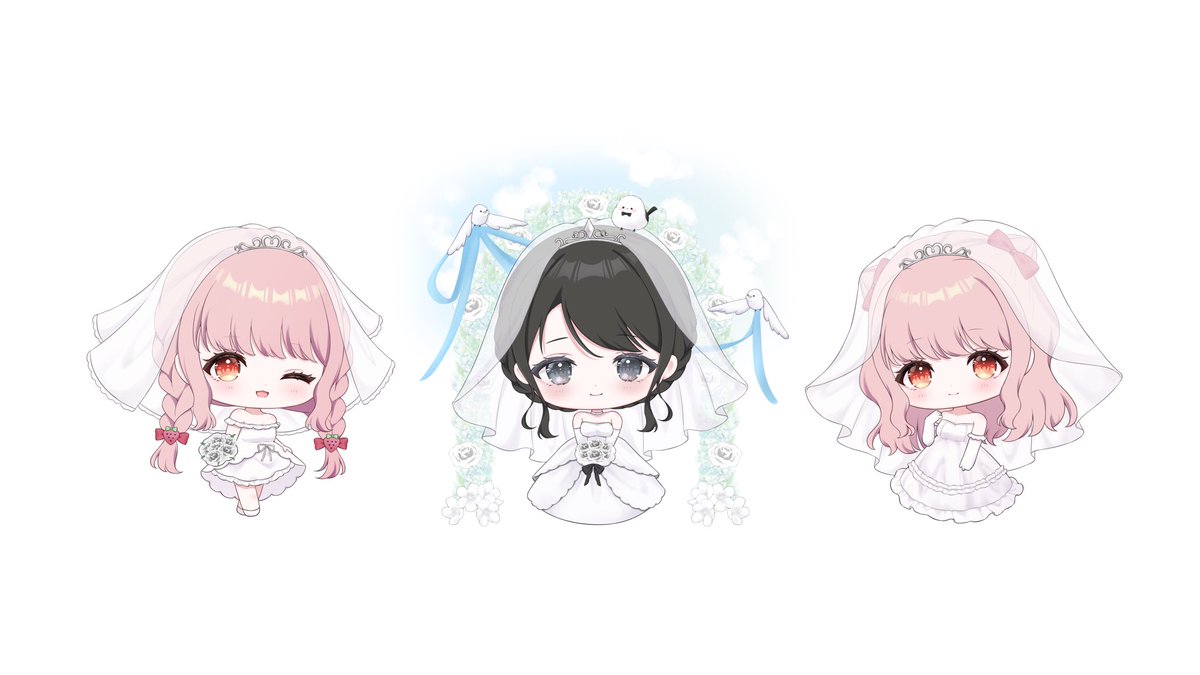Minimi_p's tweet photo. MIRULAプロダクション様
5月入賞プライズのミニキャラをお仕立てさせていただきました💍🕊 https://t.co/78Ny0dx6aE