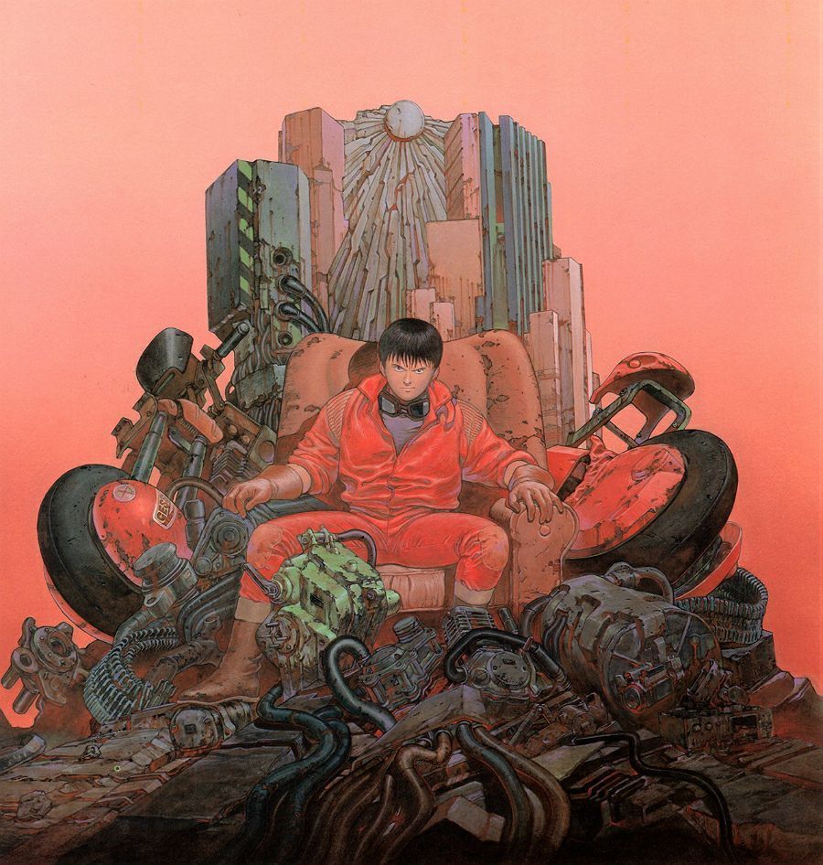 retro_anime's tweet photo. Akira artwork by Katsuhiro Otomo https://t.co/Sg2uq5GrS8