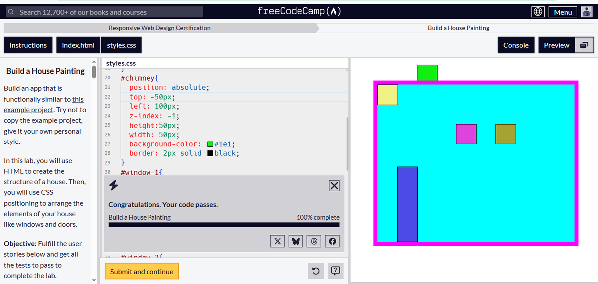 rawat78507's tweet photo. #LSPPDay31
Completed CSS Grid module by designing a multi-column Newspaper layout, and built a house painting using CSS positioning. 
#60DaysOfLearning2026 #LearningWithLeapfrog @lftechnology #WebDev #CSS https://t.co/HuXR27RrUs
