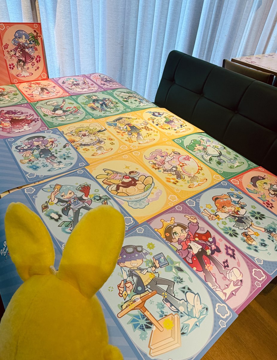 ぷよクエカフェ2026 ランチョンマット りすくませんぱい 【公式通販】