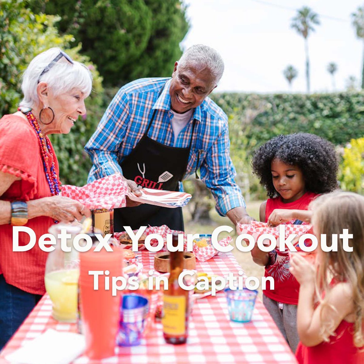 cancerschmancer's tweet photo. Find tips to get the toxins out of your cookout at https://t.co/wh6113j2UU.
#detoxyourbba #cookout #bbq #prevention #4thofJuly #independenceday https://t.co/woY2iWjRXQ
