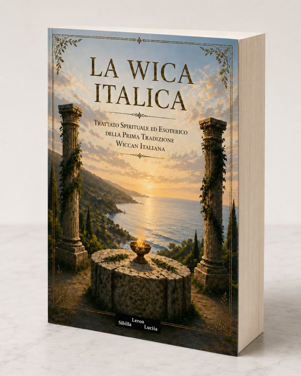 ITALUS_forum's tweet photo. Esce oggi "La Wica Italica - trattato spirituale ed esoterico della prima tradizione wiccan italiana" - di Leron, Sibilla e Lucixs - Info: https://t.co/BeKxeRRbY1
.
.
#wicca #wicaitalica #italus #trattato #esoterismo #spiritualità #paganesimo #neopaganesimo #wiccan #libro https://t.co/45QJEUkrZZ