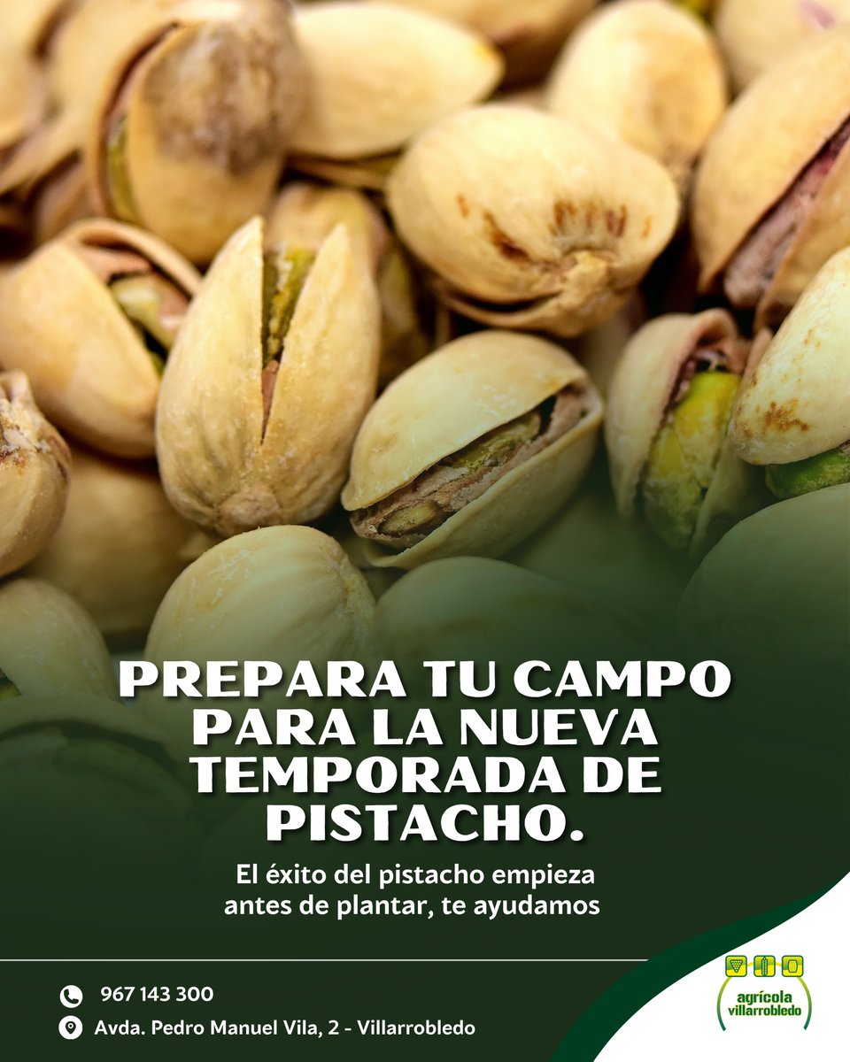 agricolavdo's tweet photo. El éxito del pistacho empieza mucho antes de plantar. 🌳
Una buena preparación del terreno, una correcta planificación y el asesoramiento adecuado son claves para conseguir una plantación fuerte y productiva. https://t.co/qE4lMT7Ul5