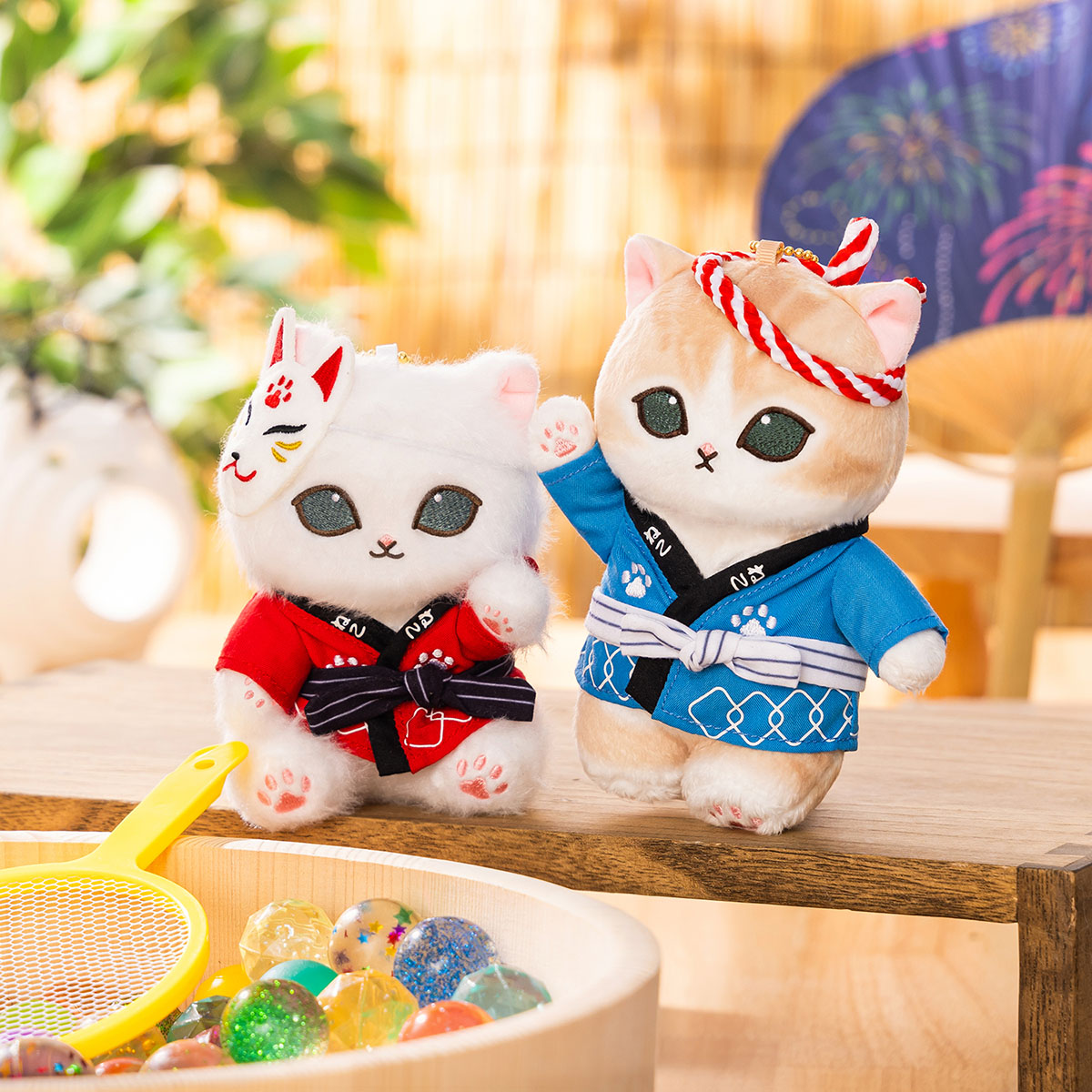 mofusand_market's tweet photo. 📢7/17発売 新商品のお知らせ🐱

お祭り気分のにゃんこや🏮
お風呂中のにゃんこなど♨️
たくさん新登場！

7/17(金)11時より
#もふもふマーケット にて発売🛒

詳細は順次ご紹介予定です✨
どうぞお楽しみに🐾 https://t.co/CNpDgh5WCH