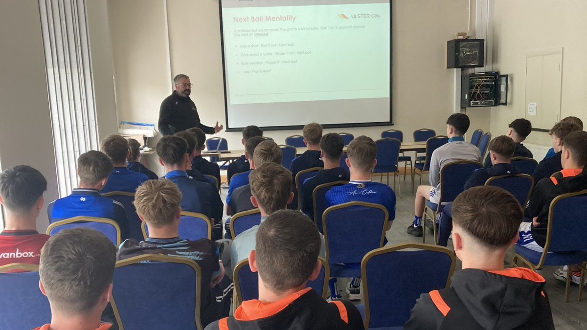 UlsterGAA's tweet photo. The 2026 Ulster U15 Football Academy Camps continued yesterday at @monaghangaa Centre of Excellence, Cloghan. 🏐

Players took part in a series of sessions focused on athletic development, gameplay, video analysis and performance analysis as they continue their development journey. 💪📈