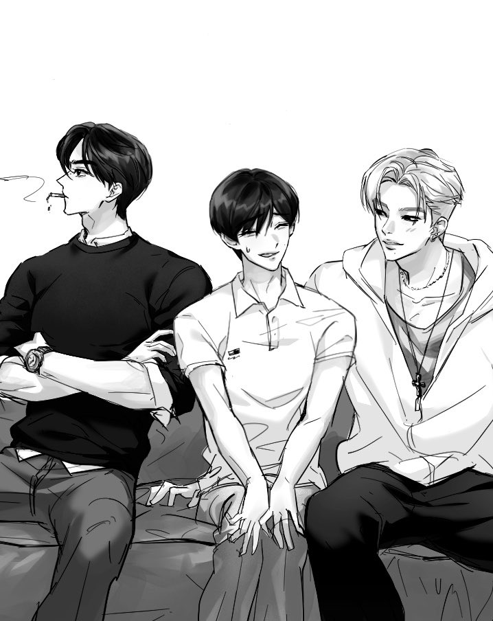 babyorii030's tweet photo. #훈선닠
어노잉트리플 외전 이후에 셋이 동거(?)를 하게되면 이런 모습일까 상상해봣서요.. https://t.co/DffWbf9tAp