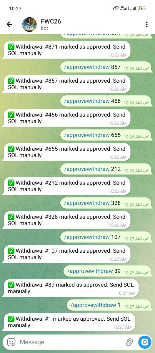 FWCUP26's tweet photo. 💸 Another 50 verified members just got credited to their Solana wallets ✅🔥
Got paid? Drop your proof below 👇🎉
⚠️ FINAL REMINDER
Bot sanitization happens TODAY at 00:00 🧹
After midnight all fake and unverified accounts are gone — permanently 🚫
If you haven't interacted with our Twitter/X posts and Telegram yet — do it RIGHT NOW before it's too late ⏰
Real members stay — bots vanish 💪
Token launch in 4 days 🚀 Stack your SOL and get ready to buy early 💎
— FWC26 Team 💙