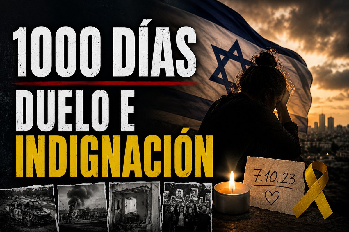 roxana_levinson's tweet photo. 🔥 Hace 1.000 días se abrieron las puertas del infierno.

Hoy Israel conmemora el 7/10 entre el duelo y la indignación. Un general reveló que el gobierno rechazó acuerdos y que rehenes pudieron volver con vida.

👉 Mirá el episodio completo acá: https://t.co/7nfksdNWzP https://t.co/1v548tdS0u