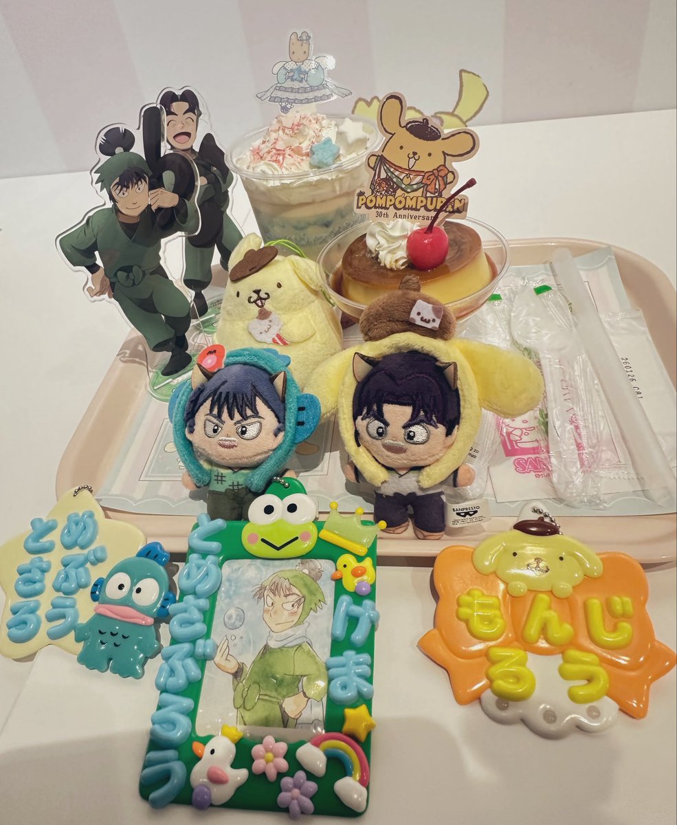 akepi_gintoki's tweet photo. いや〜ほんとに楽しかったわ…😭💕
オタク同士のお出かけはやっぱ楽しいわ〜✨️✨️
朝早めに来たから、色々周ることが出来て良かったよ！😭✨️

またお出かけしたいなぁ…😭😭😭

あと…普通に…留と文のサンリオコラボのグッズ持ってるのに…持ってくるの忘れました…😭😭
次回、リベンジします💦 https://t.co/cKX2GFDdbf
