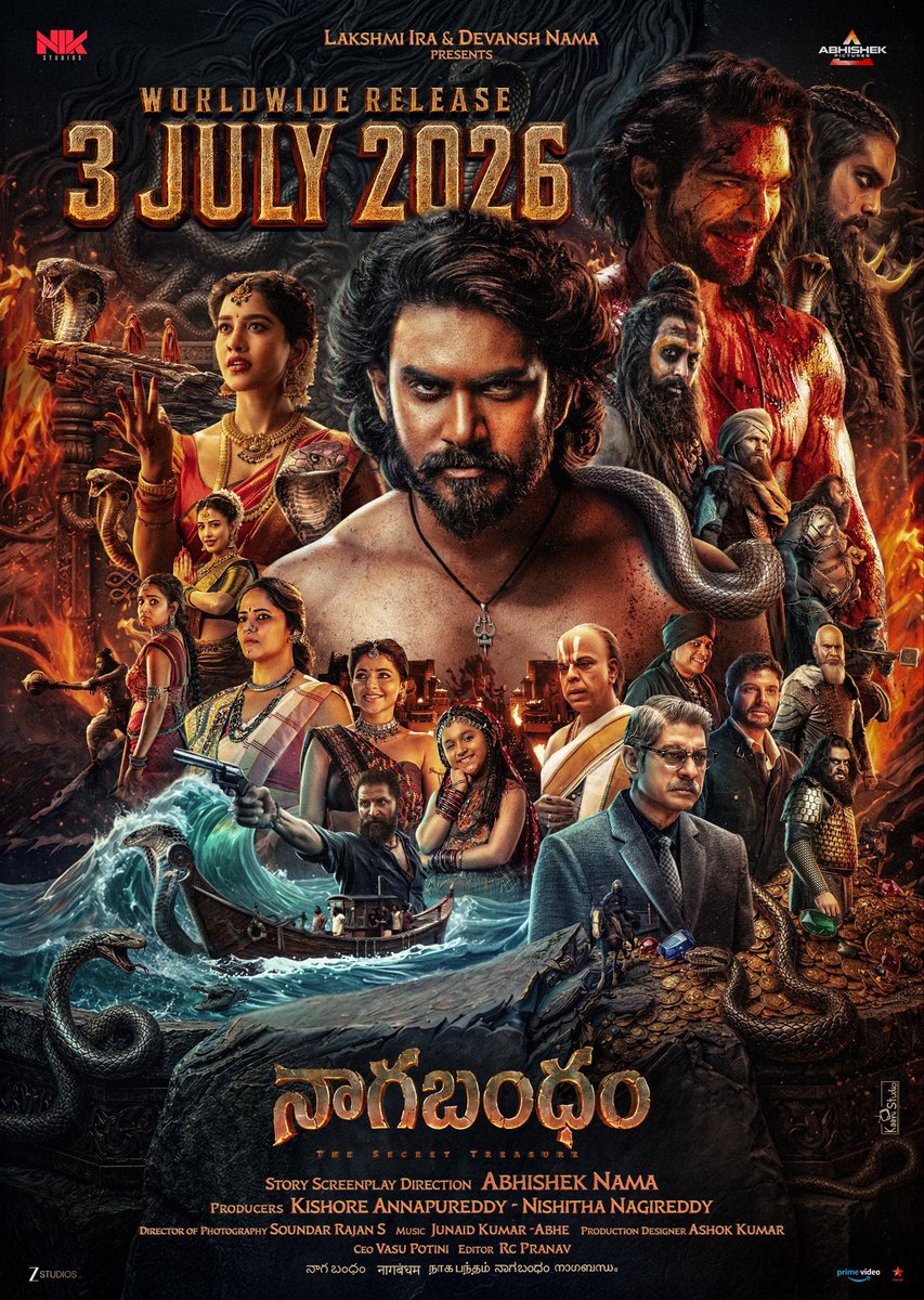 SivaCine's tweet photo. #NAGABANDHAM
in #SIVA-THEATRE 🔥🔥🔥❤️‍🔥

𝐁𝐎𝐎𝐊𝐈𝐍𝐆𝐒 𝐎𝐏𝐄𝐍 𝐍𝐎𝐖 👇🏻
https://t.co/tS5AlPHv9o

@Nishithareddy85 @nikstudiosindia @AbhishekPicture
@ViratKarrna @NabhaNatesh @Ishmenon @DakshaOfficial @anusuyakhasba @IamJagguBhai @GarudaRaam @girishjohar #WorldofNagabandham https://t.co/Gc1MfcM32S