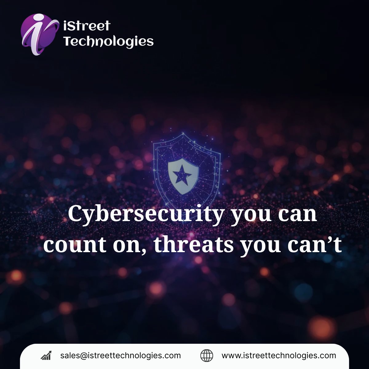 istreettech's tweet photo. Cyber threats evolve every day.
Your security should too.

Protect what matters most.

📩 sales@istreettechnologies.com
🌐 https://t.co/dH5eh4yHh8

#CyberSecurity #DataProtection #DigitalSecurity #ITServices https://t.co/mHFQDpmieV
