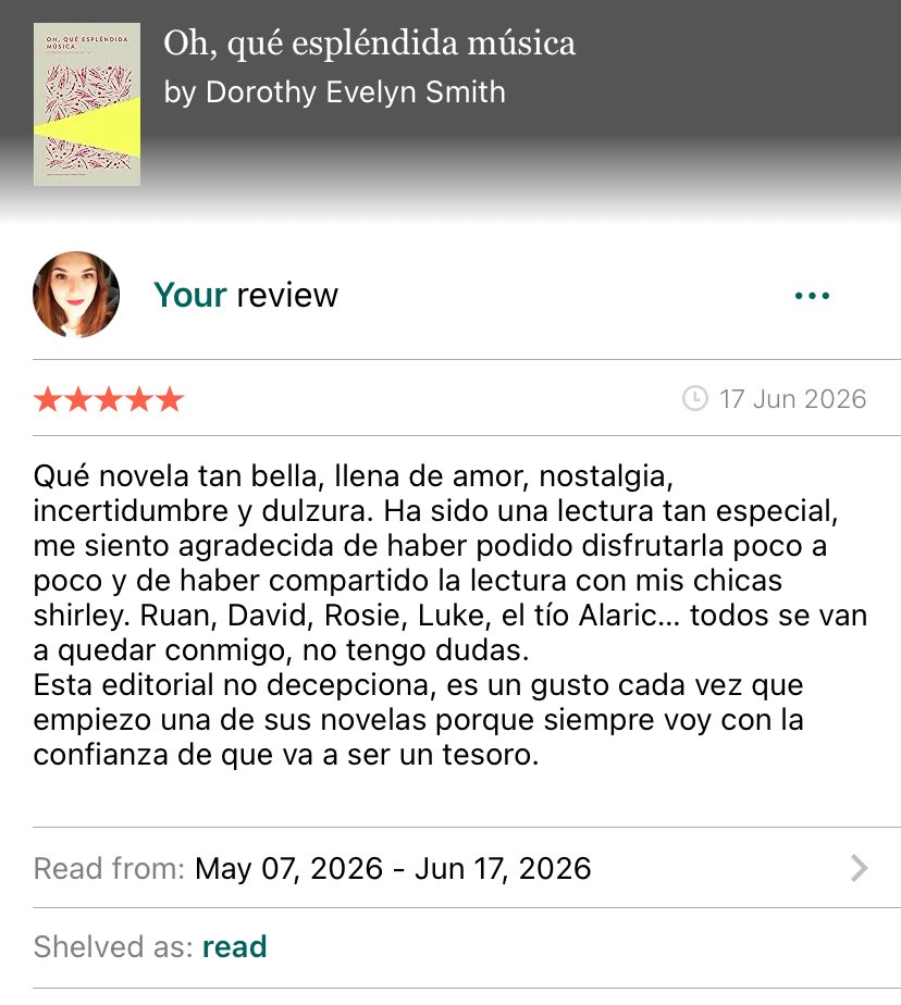 lauribooks's tweet photo. Ahora que ha pasado un tiempo puedo decir que Eran hermanas me gustó más, pero este se queda en un merecido segundo puesto dentro de las novelas de la editorial. Gran publicación  @TrotalibrosEd y leerlo con mis chicas Shirley es todo un lujo, como siempre. https://t.co/3InGhya8vE