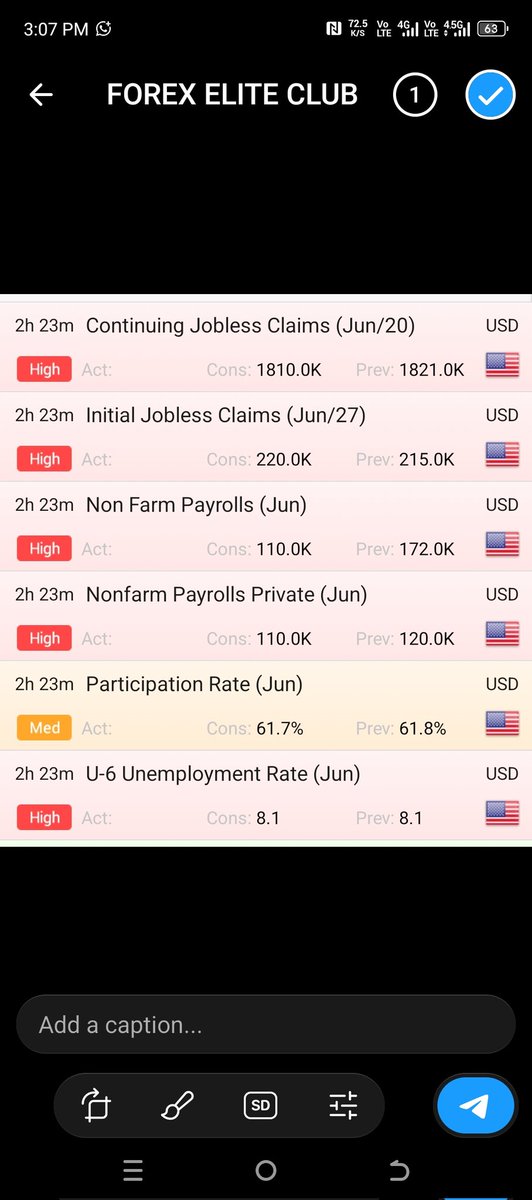 AmeliaEva007's tweet photo. NFP &amp; USD Data Countdown! 
Take a look at the upcoming high-impact events
⏳ Time Left: ~2 Hours 23 Minutes
📊 Key Events: Non-Farm Payrolls (NFP) &amp; Initial Jobless Claims
 Market Condition: Expect massive liquidity spikes
Practice strict risk management and watch your leverage! https://t.co/135BD4bh6A