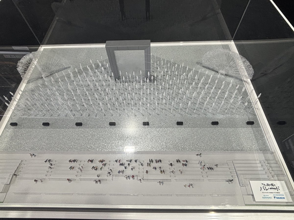 nyao705's tweet photo. こんなんあったっけ？
素敵なジオラマ

#アオと夜の虹のパレード
#EXPO70パビリオン https://t.co/63o7ICjkNi