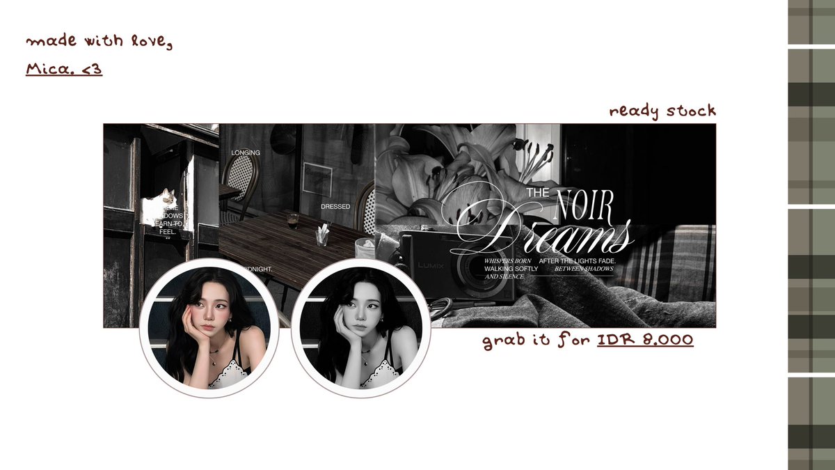 seraphicque's tweet photo. 💭 . . mind to repost? arigato  minna!  #bealanja 

captured  in a quiet afternoon  light; a soft curation  for the  lovers. 4 layouts featuring Karina of AESPA  in Noir Dreams layout by  seraphicque,  slide my dm or telegram to take, love. 🖤 https://t.co/2xHGU3PupO