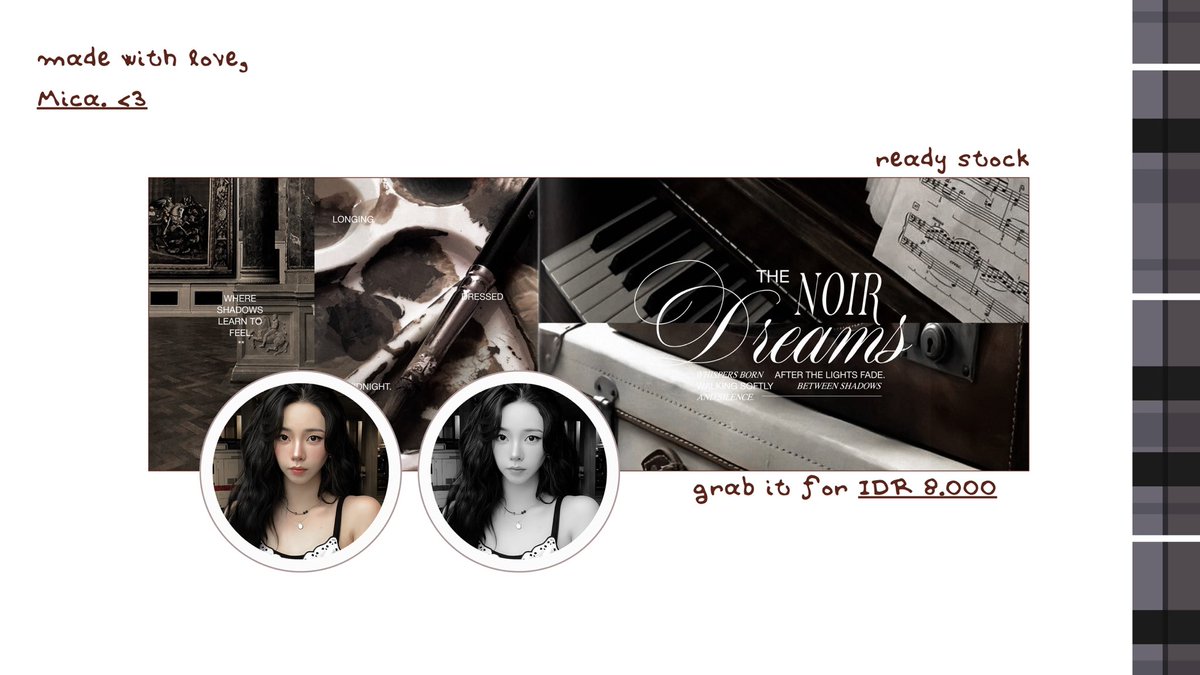 seraphicque's tweet photo. 💭 . . mind to repost? arigato  minna!  #bealanja 

captured  in a quiet afternoon  light; a soft curation  for the  lovers. 4 layouts featuring Karina of AESPA  in Noir Dreams layout by  seraphicque,  slide my dm or telegram to take, love. 🖤 https://t.co/2xHGU3PupO