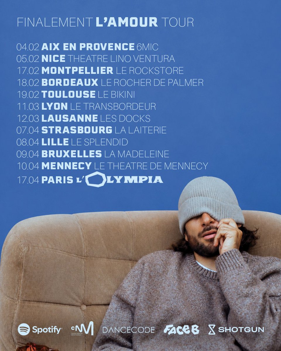 Ke2mler's tweet photo. La billetterie pour la tournée est ouverte https://t.co/mM2HDU6iuN 🎫 https://t.co/D3t9I25UFr
