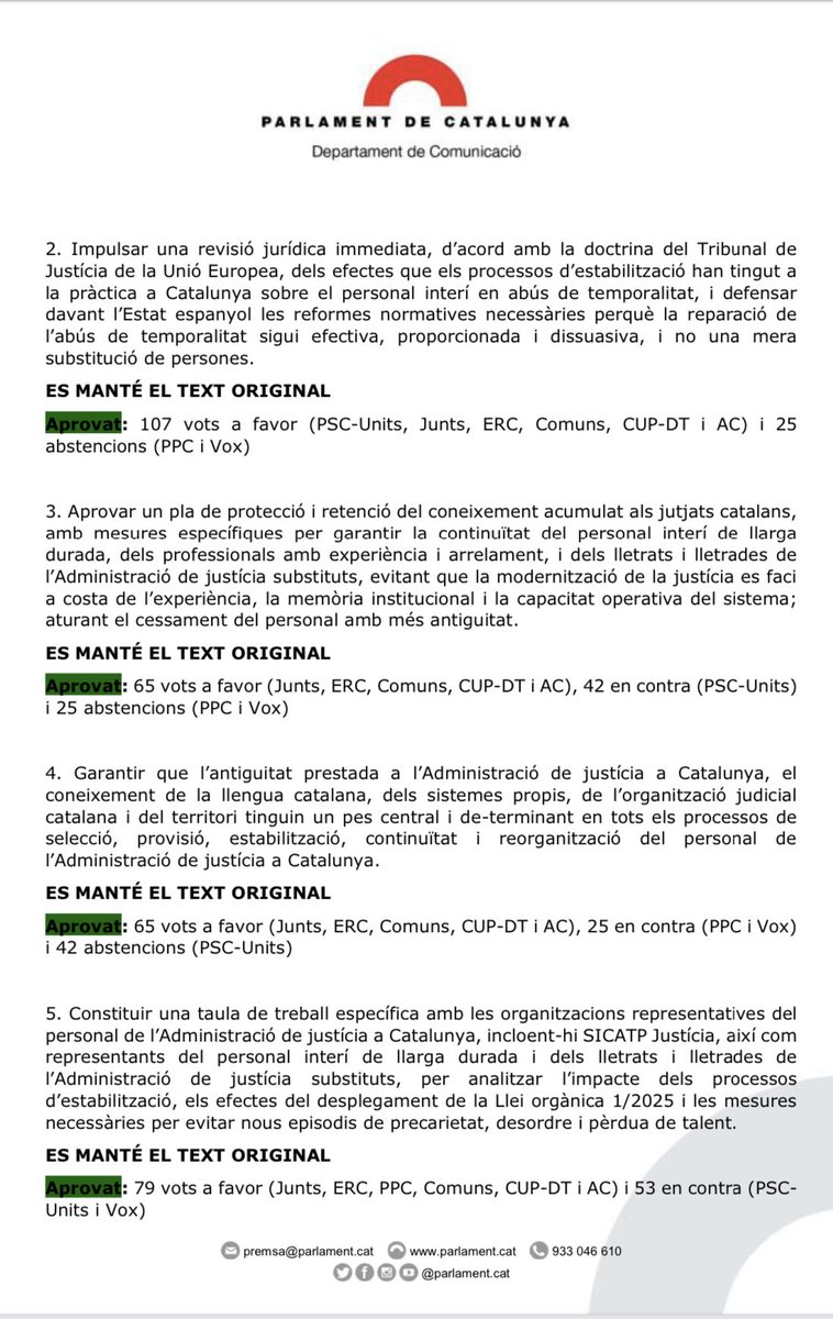 SICATP_lasijcat's tweet photo. 💣 Us traslladem el resultat de la moció aprovada AHIR al @parlamentcat 

Una iniciativa nascuda a instància de @SICATP_Justicia, impulsada de la mà d' @IsaacPadros i @JuntsXCat 👇🏻 https://t.co/hudkqL6rP2