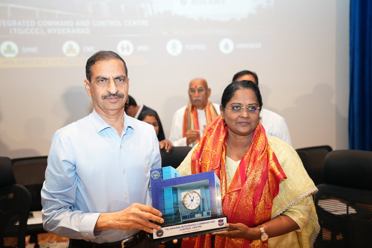 TELANGANA INTEGRATED COMMAND AND CONTROL CENTRE tweet media