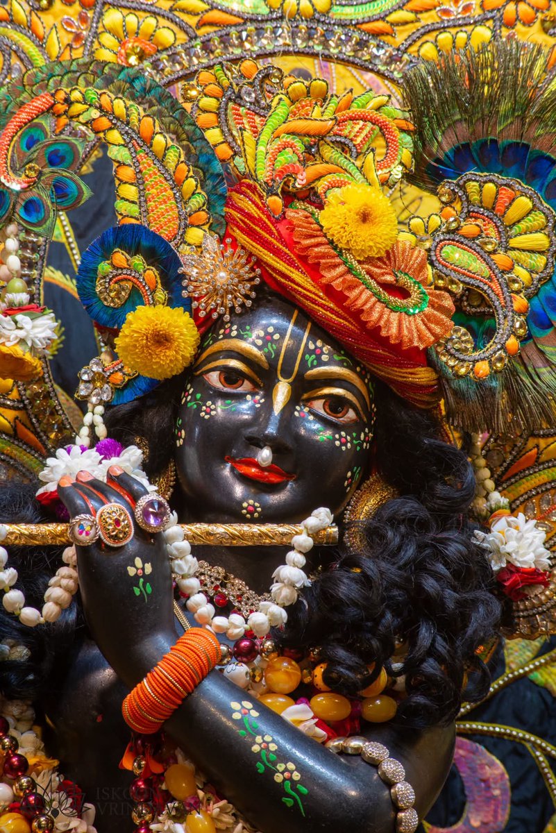 theholy_monk's tweet photo. Today's Singar Darshan 
ISKCON Temple Vrindavan 
Date: 02 Jul 2026 Thursday 

🥭🍊🌼Radha Shyam Sundar 🌼🍊🥭 https://t.co/gV2gyCqOaA