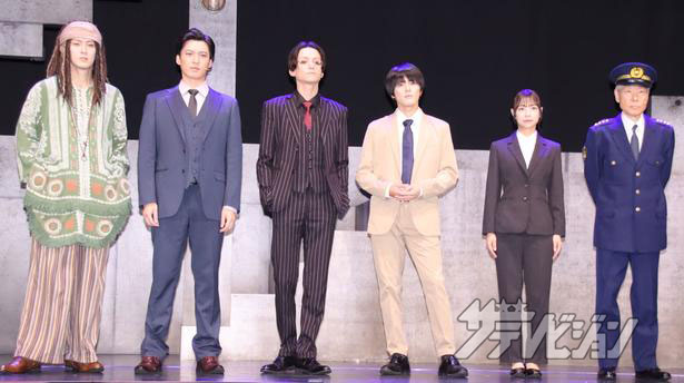 thetvjp's tweet photo. #室龍太、「#ウロボロス」再演に意気込み
「また違うウロボロスになると思う」
#三浦涼介 は「心のこもったものを」 

▼記事の続きはこちら【ほか写真あり】
https://t.co/mGkXJ7stbK 

#ウロボロスー警察ヲ裁クハ我ニアリー #北野日奈子 #荒井敦史 #田鶴翔吾 #モロ師岡 https://t.co/oYQFPKs4Og