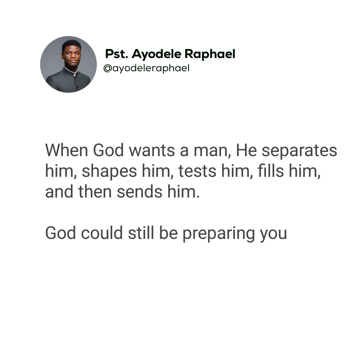 iamrayor's tweet photo. Not every situation that appears negative are actually negative. Everything can still be working together for your good. Trust the process https://t.co/VeTajn2jWU