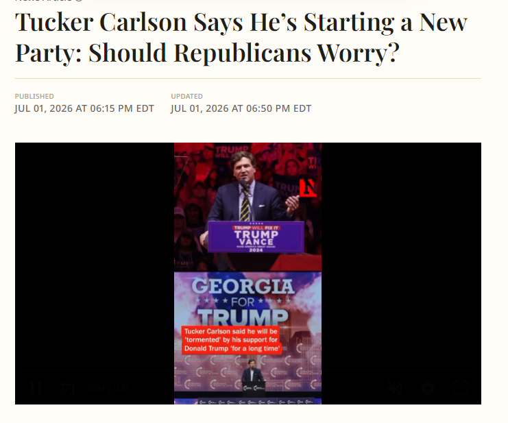 NED1576307's tweet photo. Tucker Carlson is creating a third American party and going to run for president?

This is going to be massive news 

How do we not have a coin for this?

https://t.co/sjamb4MCbX

https://t.co/FM0XInvIao

https://t.co/1bHTMzWyIp https://t.co/4RvnjzdkxA