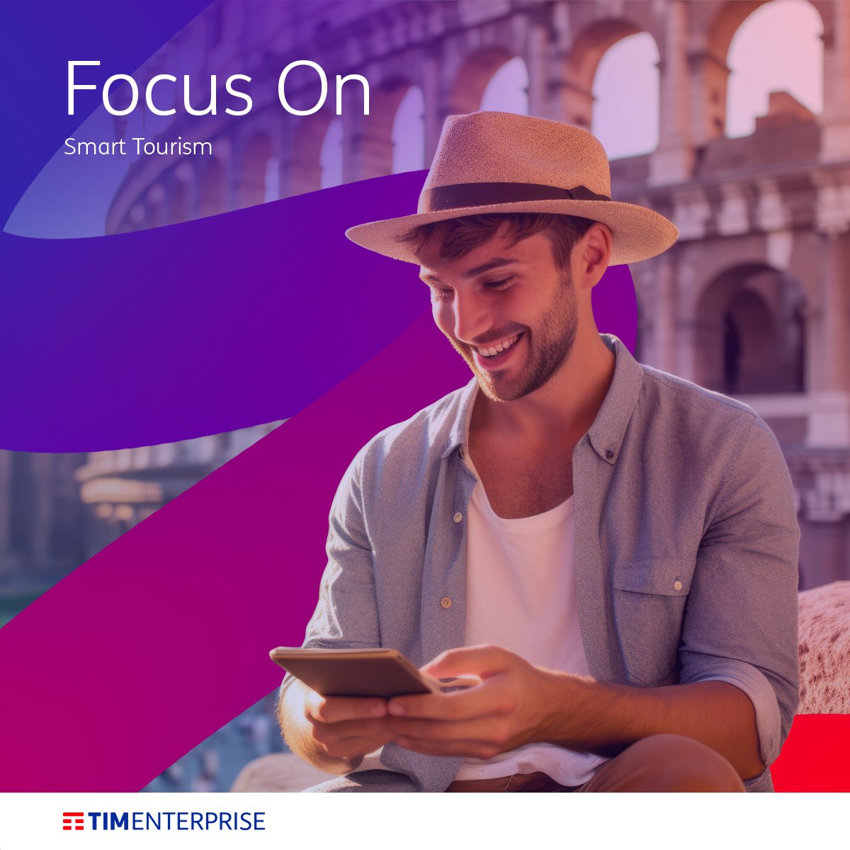 TIM_Enterprise's tweet photo. 🌍 In questo numero di #FocusOn parliamo di #SmartTourism, tra innovazione digitale, valorizzazione del patrimonio culturale e nuove esperienze per cittadini e visitatori.

Dall’utilizzo dell’Intelligenza Artificiale per la pianificazione dei viaggi, alle piattaforme digitali per il turismo, fino alle applicazioni di robotica e servizi smart per le destinazioni, la tecnologia sta aprendo nuove opportunità per rendere l’offerta turistica più accessibile, coinvolgente e personalizzata.

Un contesto in cui AI, dati e servizi digitali diventano strumenti strategici per valorizzare territori, patrimoni culturali ed esperienze di visita, favorendo modelli di sviluppo più sostenibili e orientati alle persone.

Temi centrali per #TIMEnterprise e per @OlivettiOnline, Digital Company del Gruppo TIM, che attraverso soluzioni #AI e #IoT supporta l’evoluzione di città e territori verso modelli di turismo sempre più intelligente, connesso e innovativo.

➡️ Scopri tutti gli approfondimenti: https://t.co/cyMIAPgUJ7

#TIMEnterprise #UnDomaniDaCreare #SmartTourism