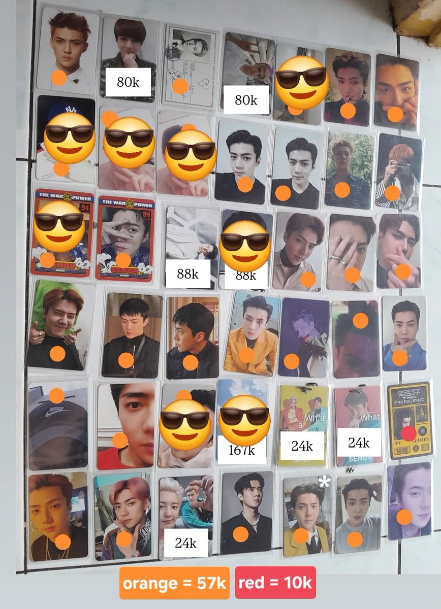 yellowinks's tweet photo. WTS🇮🇩

[UPDATE]
All Sehun photocards &amp; EXO Albums

Video condition✅️
Shopee &amp; packing fee included✅
Shipping JNE/JNT/Shopee✅️
Split payment BCA/DANA/gopay/shopee✅️
International buyers welcome via stated payment methods✅️

t. sehun pc album exo 양도 세훈 엑소 포카 앨범 https://t.co/s7kXnNBCEV