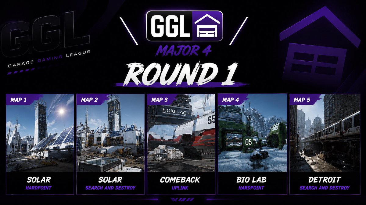 GARAGEGAMINGLGE's tweet photo. Maps and modes for Major 4 are live!
Don’t miss the action .
#garagegamingleague
#advancedwarfare
#localareanetwork https://t.co/5VBKu8M1iQ