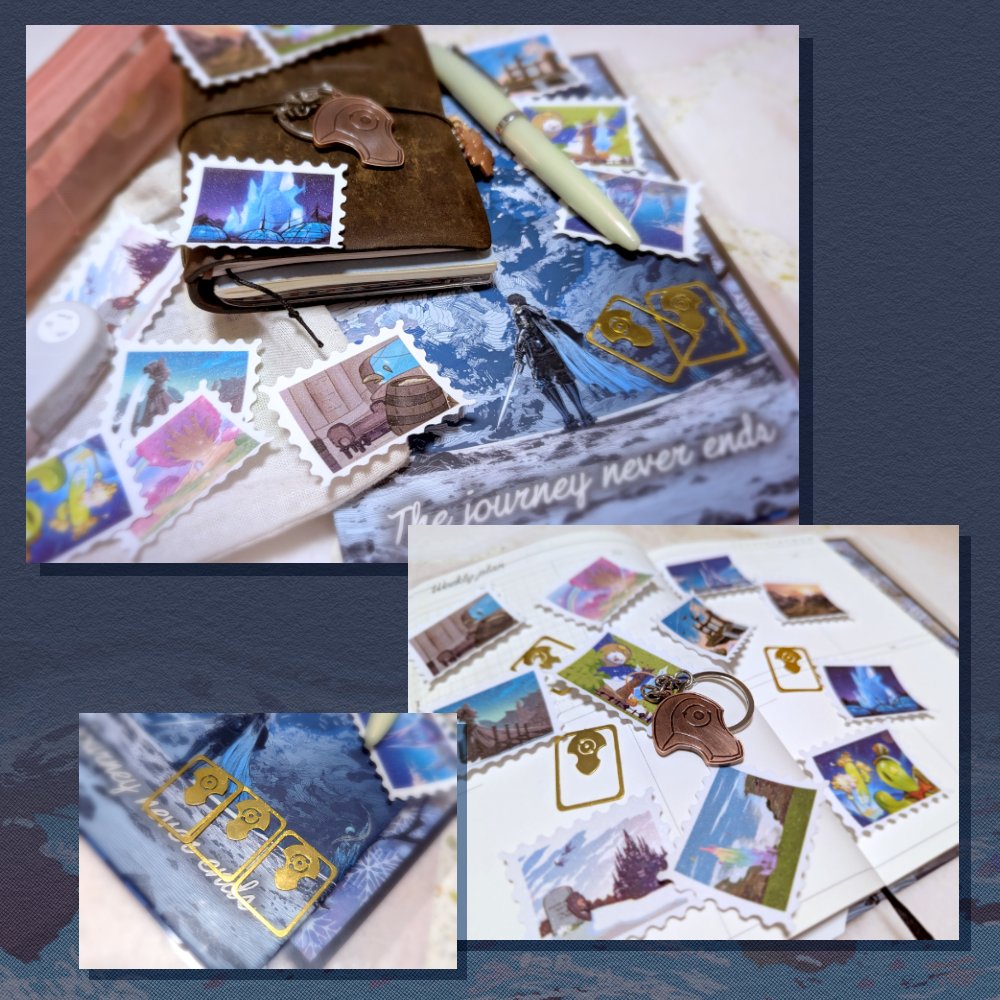 kirikaito's tweet photo. A FFXIV+travel journal themed stamp rally for #smashcon2026 #smash2026! Featuring 11 artists and various locales for a trip down memory lane while preparing for your next adventure...
We look forward to seeing where you go next, Azem!
The rally begins from 1.G.13 #ffxiv [RT's💙!] https://t.co/9YiT1x8mVp