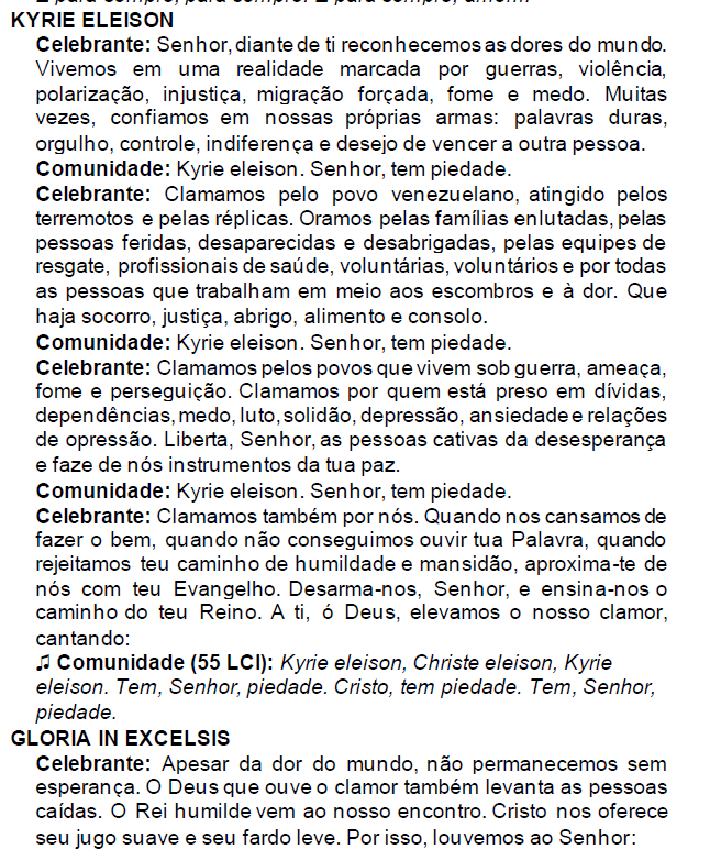 clauser1976's tweet photo. Olhando o boletim para o próximo culto de domingo. O pastor caprichou na parte do "Kyrie eleison". 

Senhor tem piedade🙏 https://t.co/U8yTfiN1dE