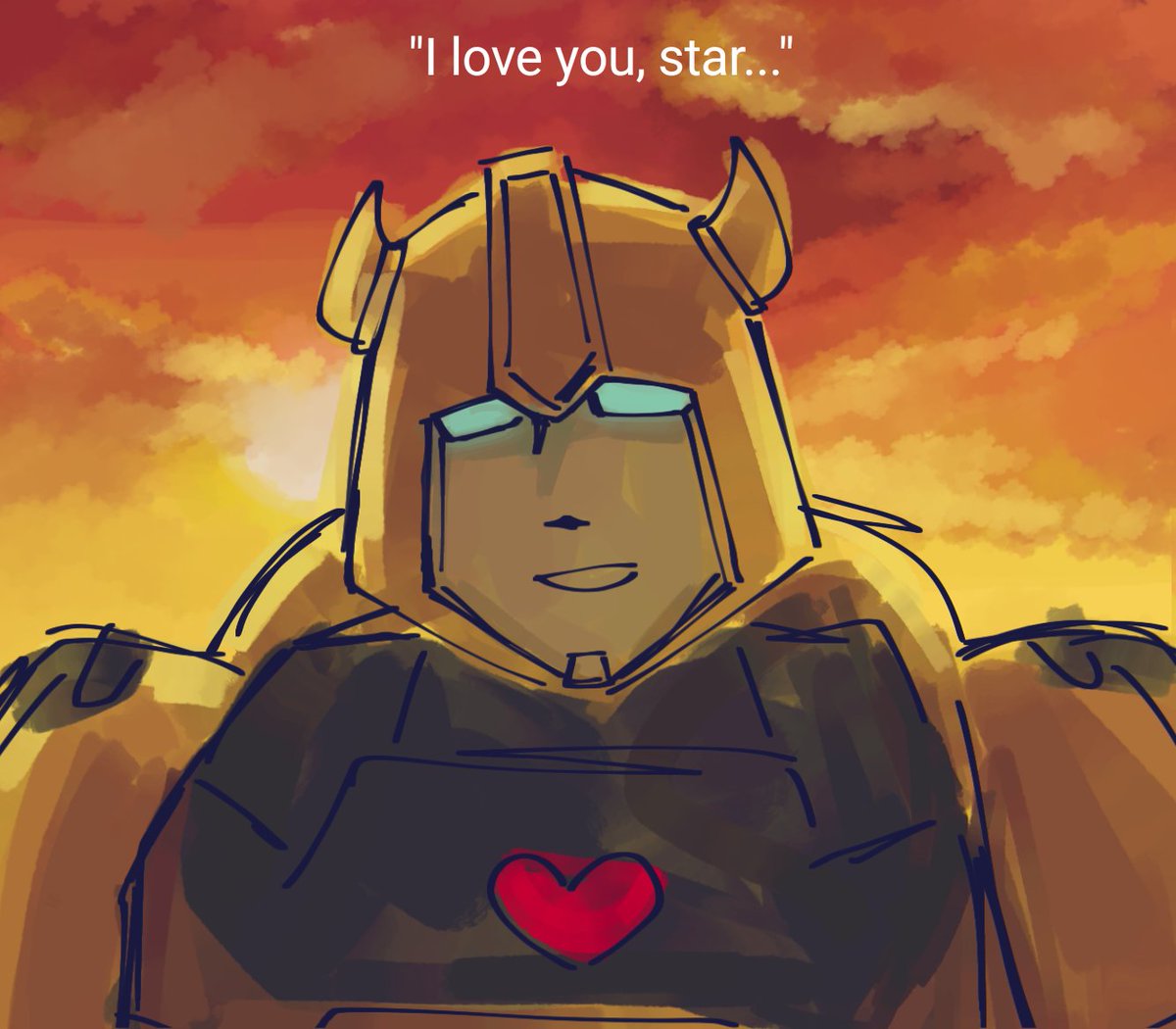 jill_kyrr's tweet photo. Kinda cried over a fanfic similar to this #starbee #transformers #starscream #bumblebee https://t.co/PnXXLaluFo