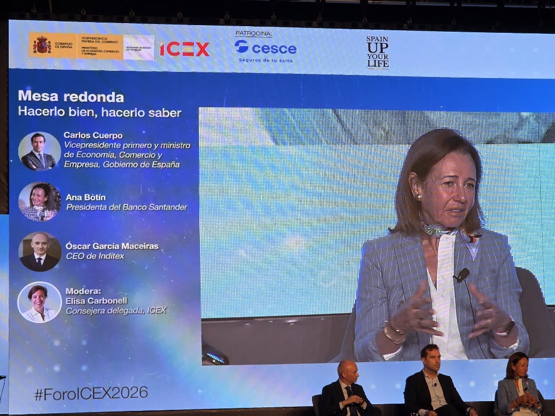 Mercasa_mercas's tweet photo. 🌍 En el #ForoICEX2026, el mayor encuentro entre empresas y mercados para impulsar la internacionalización

🤝📈 Un espacio que reúne a más de 1.500 empresas y 2.000 profesionales para identificar oportunidades, nuevos mercados y reforzar la competitividad empresarial 🇪🇸 https://t.co/zAWFM9Wrp9